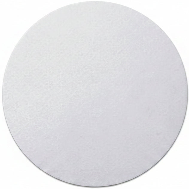 10" Round White Wrap