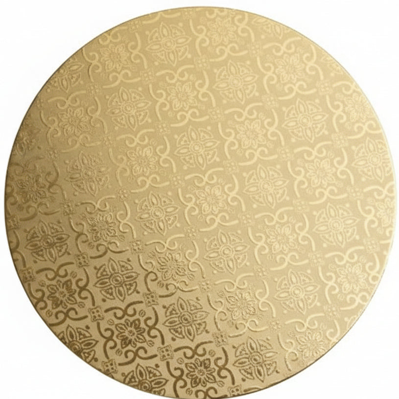 14" Round Gold Wrap