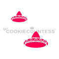 Sombrero 2 sizes Stencil