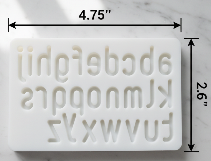 Lowercase Mold