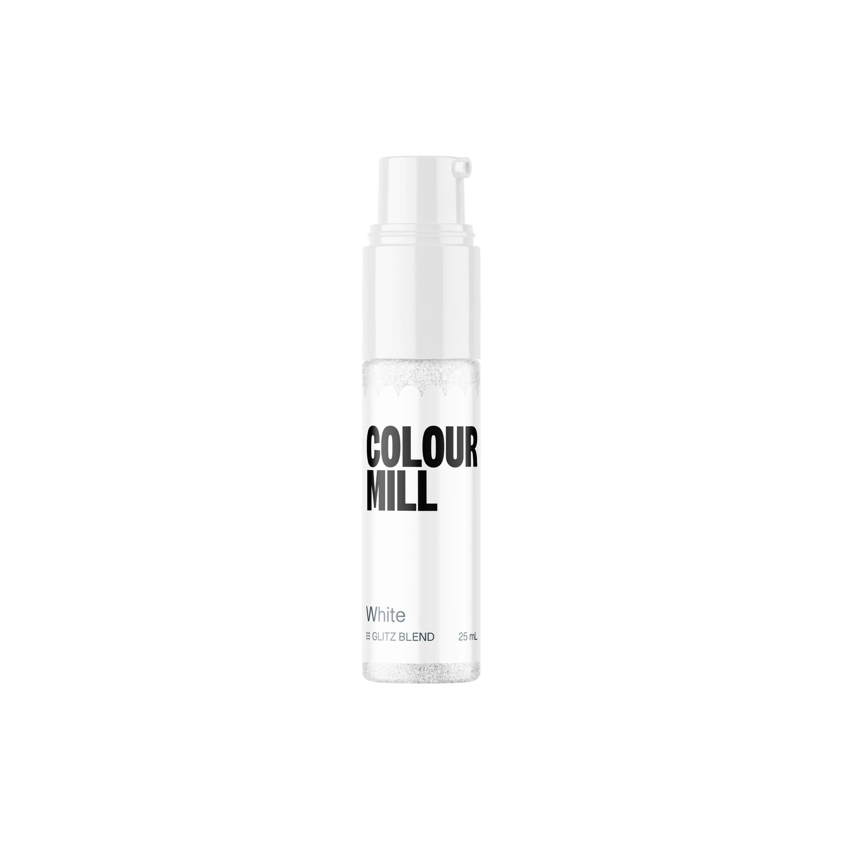 Colour Mill Glitz Pump-White