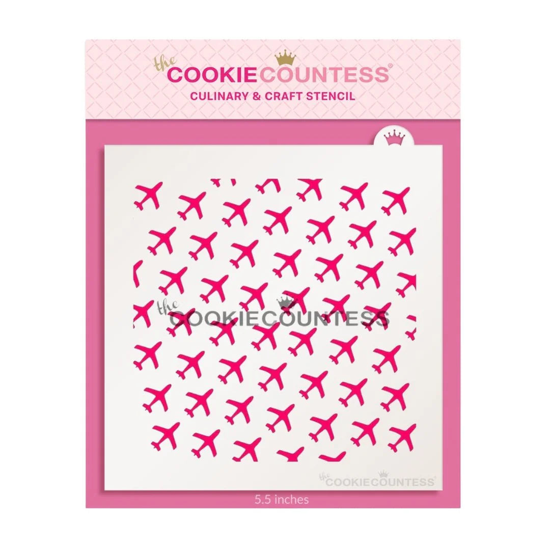 Airplanes Stencil