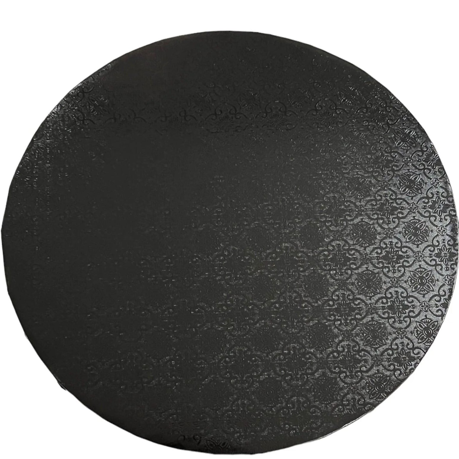 10" Round Black Wrap