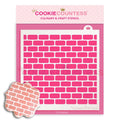 Brick Wall Stencil