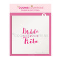 Bride Tribe Stencil