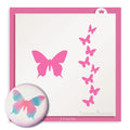 Butterfly Trail Stencil