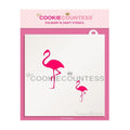 Flamingo in 2 Sizes Stencil