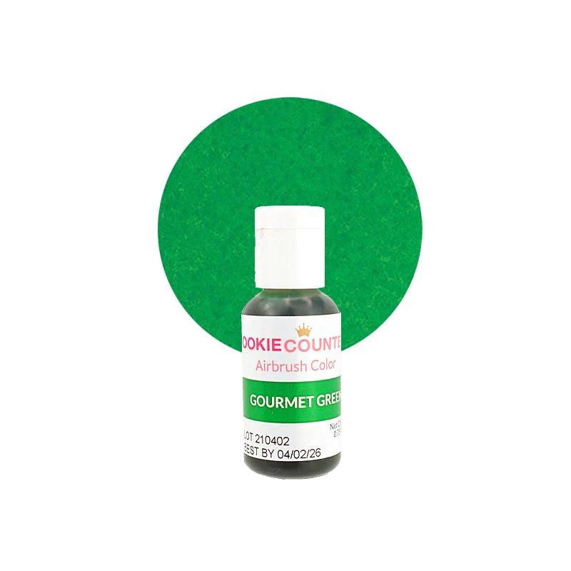 Cookie Countess Airbrush .75fl. oz-Gourmet Green