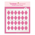 Harlequin Pattern Stencil