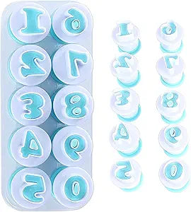 Push Easy Mini Number Cutters