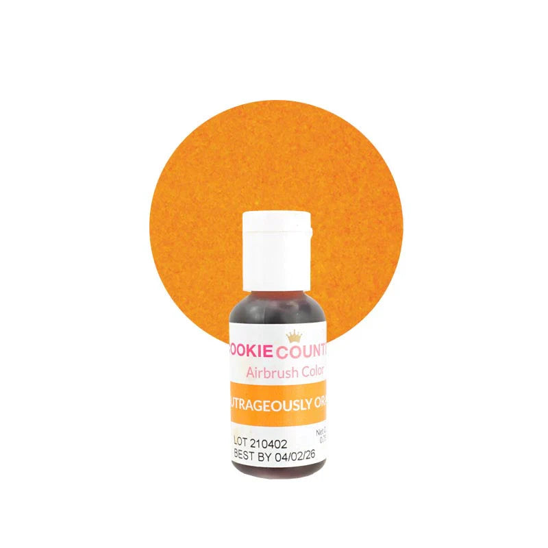 Cookie Countess Airbrush.72fl oz-Outreageously Orange