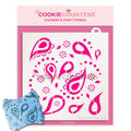 Paisley Pattern Stencil