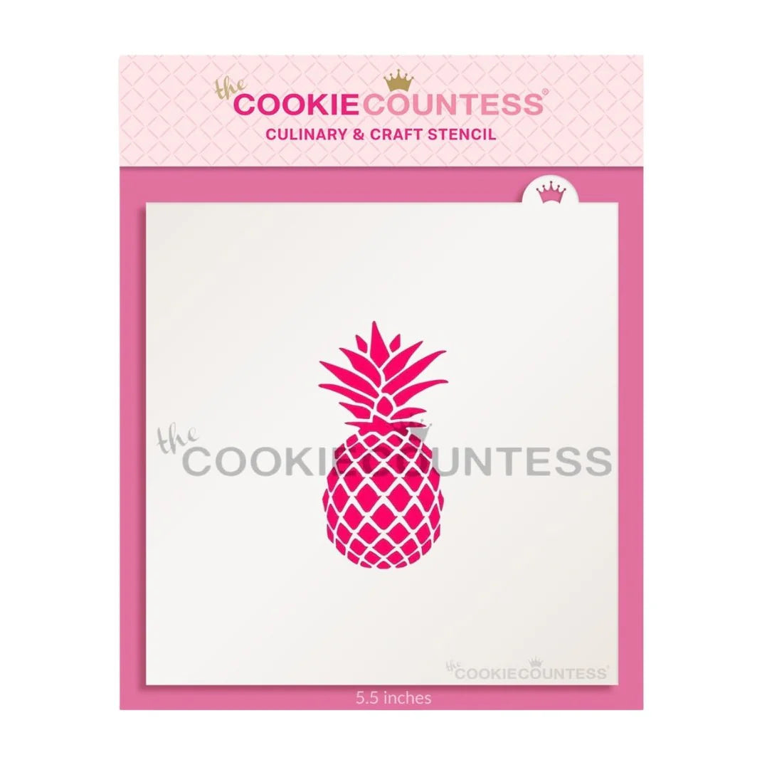 Pineapple Stencil