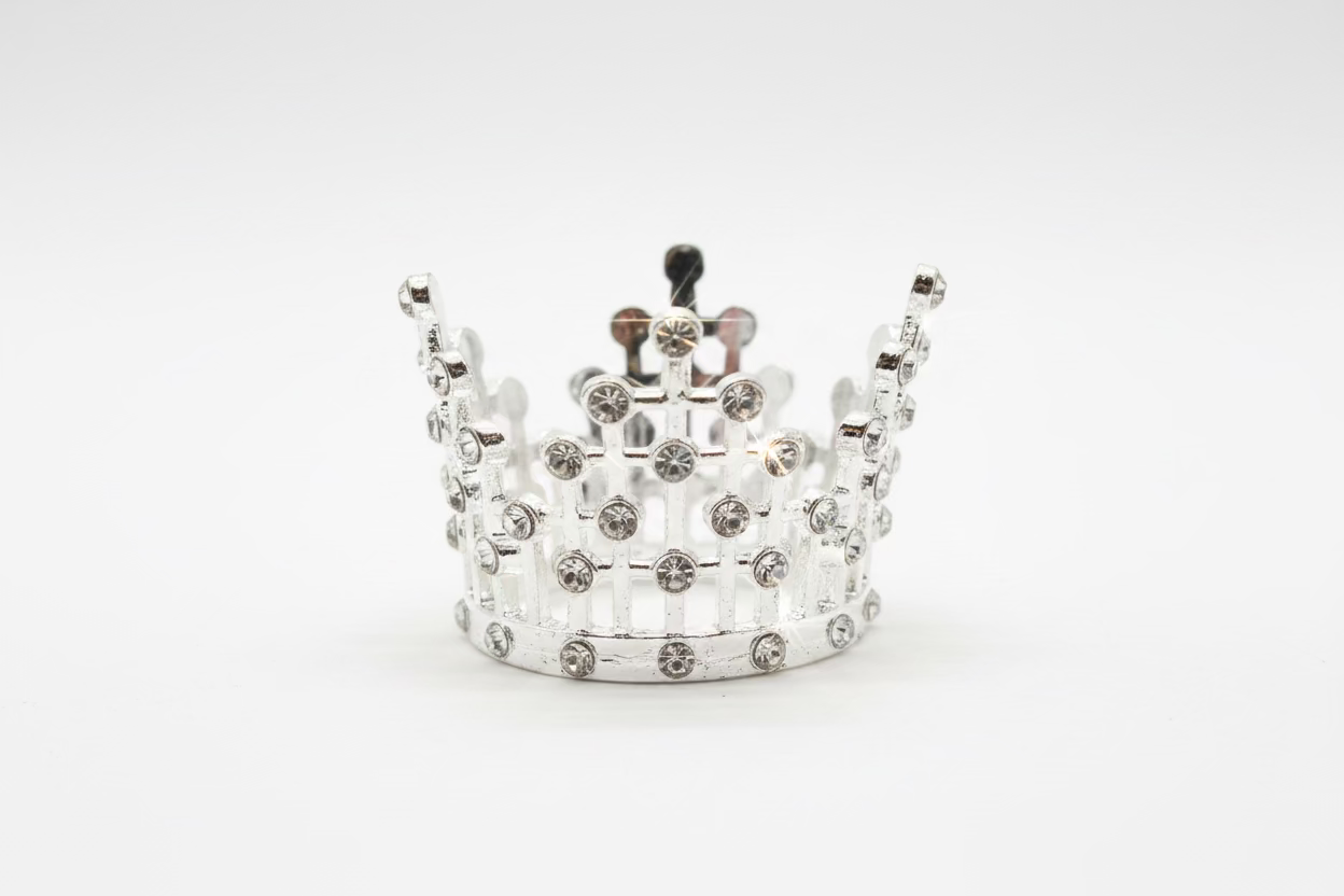 1.5" Silver Crown 2