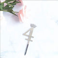 7” Silver Number Topper-4