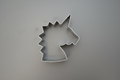 Unicorn Head Cookie Cutter 3"