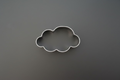 Cloud Cookie Cutter 2.75"