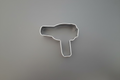 Hairdryer Cookie Cutter 2.25"