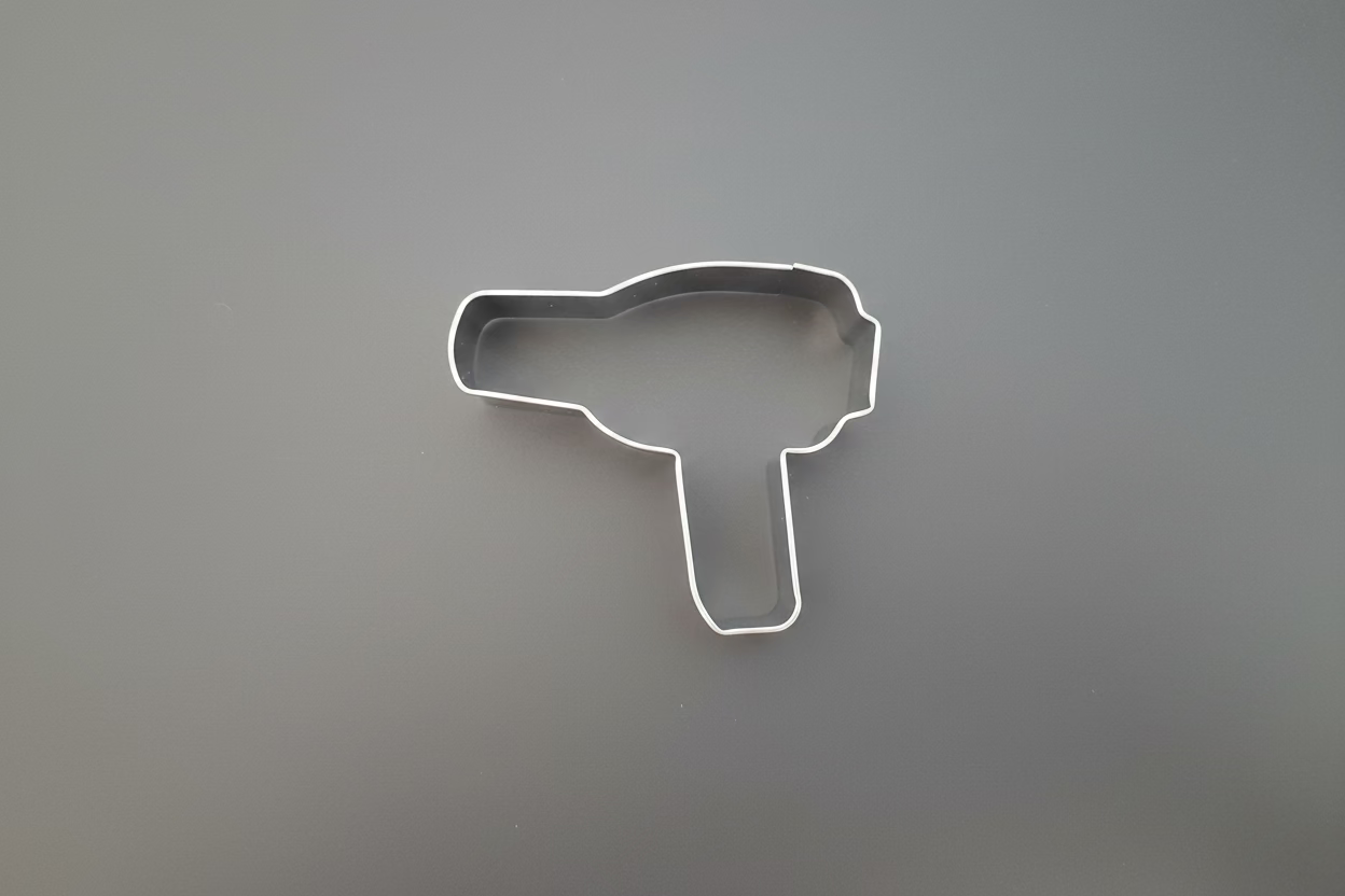 Hairdryer Cookie Cutter 2.25"