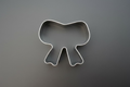 Ribbon Bow Cookie Cutter 2.5"