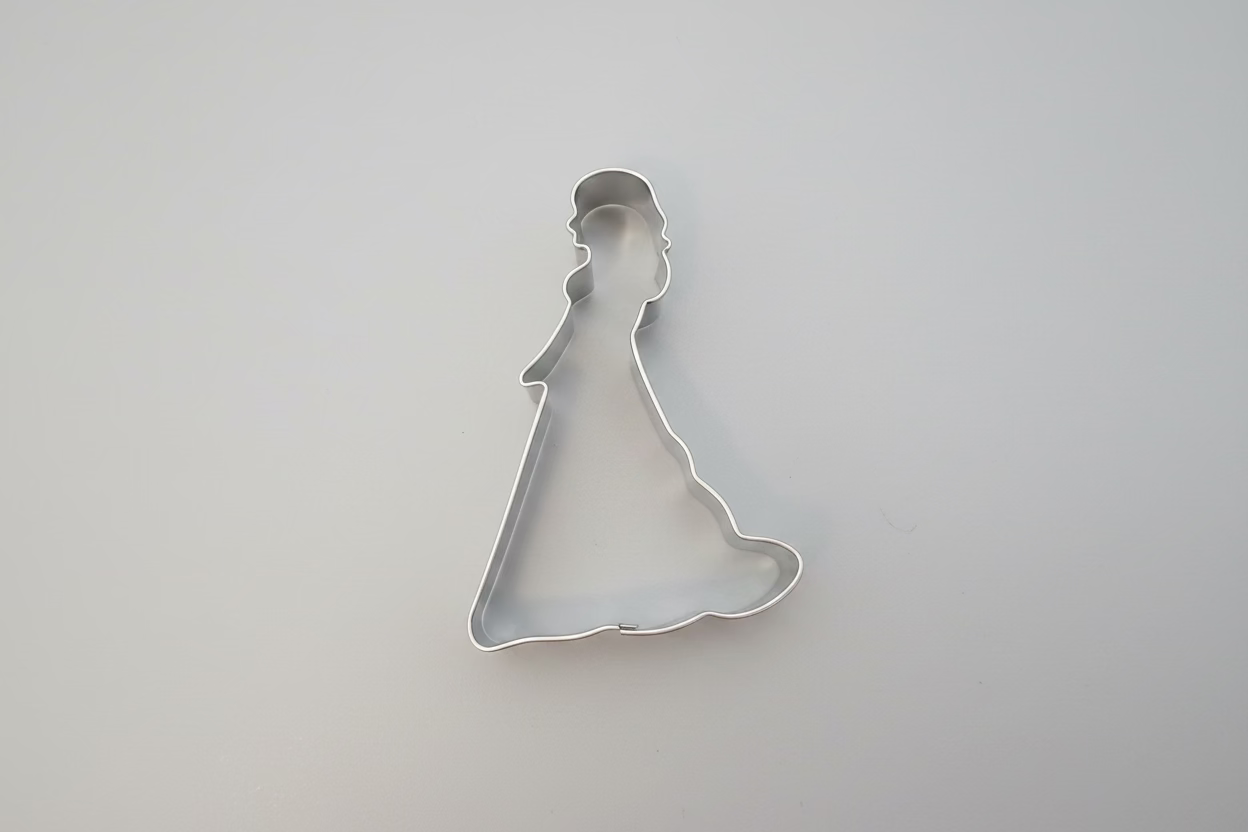 Bride Cookie Cutter 3"