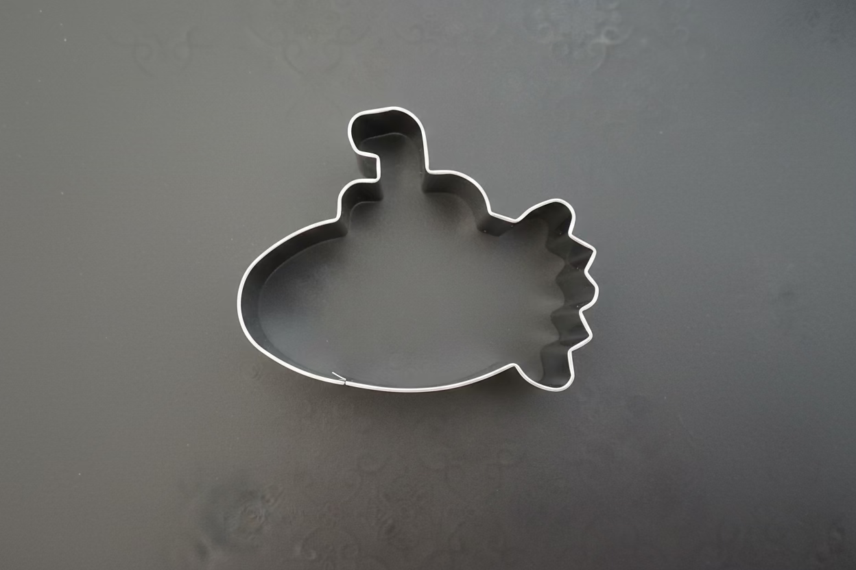 Submarine Cookie Cutter 2.25"