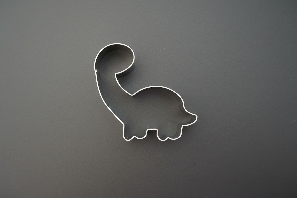 Dinosaur Cookie Cutter 2.75"