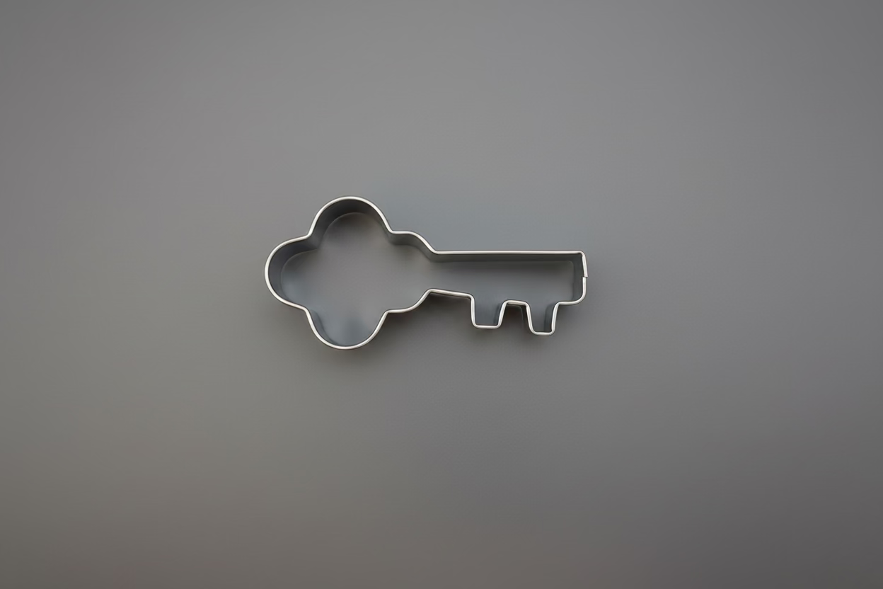 Key Cookie Cutter 2.75"