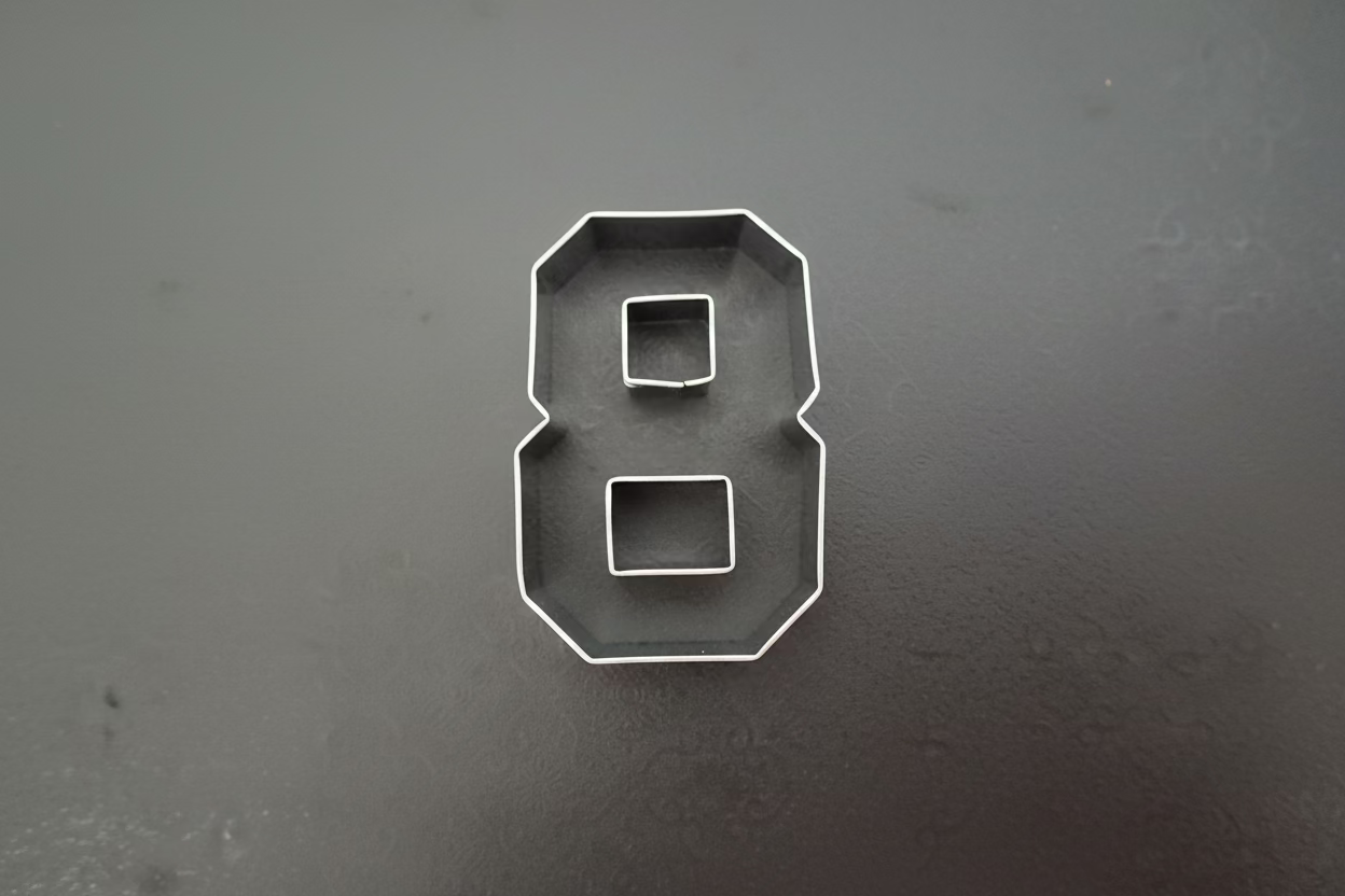 #8 Cookie Cutter 3"
