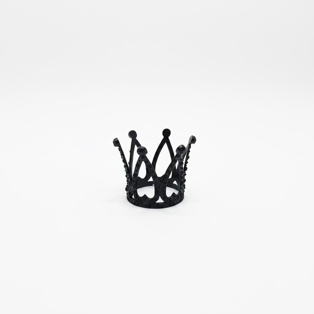 1.5" Black Crown 2