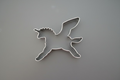 Unicorn Cookie Cutter 2.75"