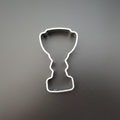 Trophy Cookie Cutter 3.5"