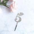 7” Silver Number Topper-5