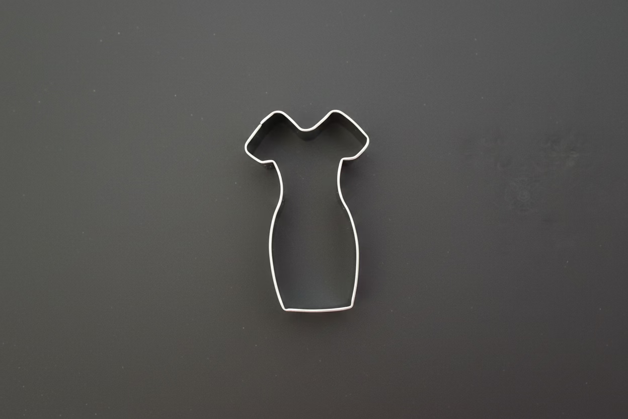 Dress Cookie Cutter 2.75"