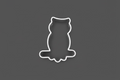Owl Cookie Cutter 3.25"