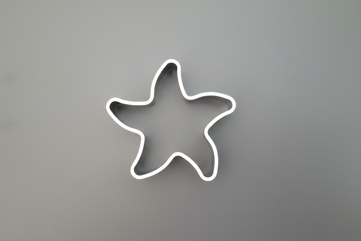 Starfish Cookie Cutter 2.25"