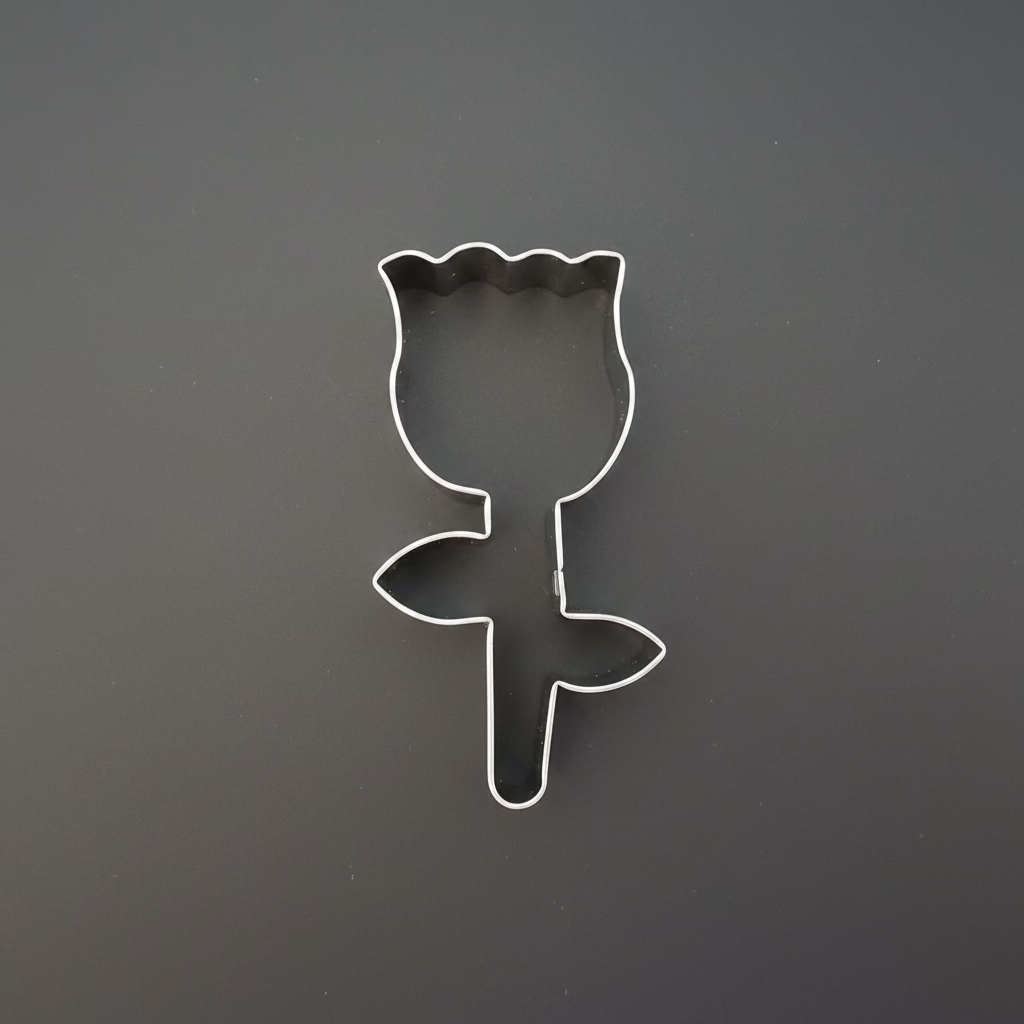 Rose Cookie Cutter 3.75"