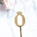 7” Gold Number Topper-0