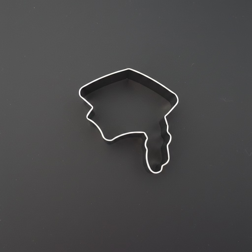 Graduation Cap Cookie Cutter 2.25"