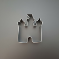 Castle Cookie Cutter 3.25"