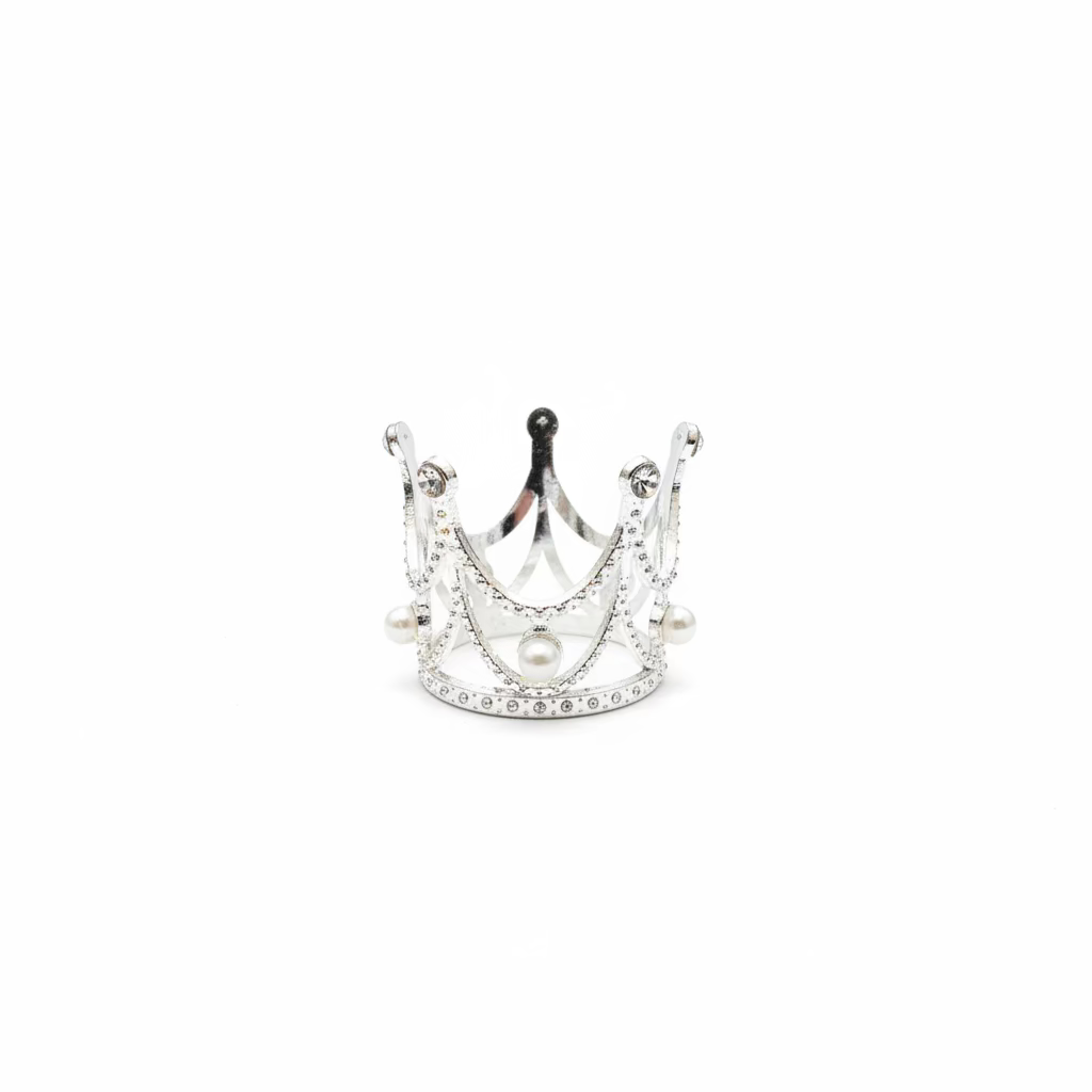 1.5" Silver Crown 7