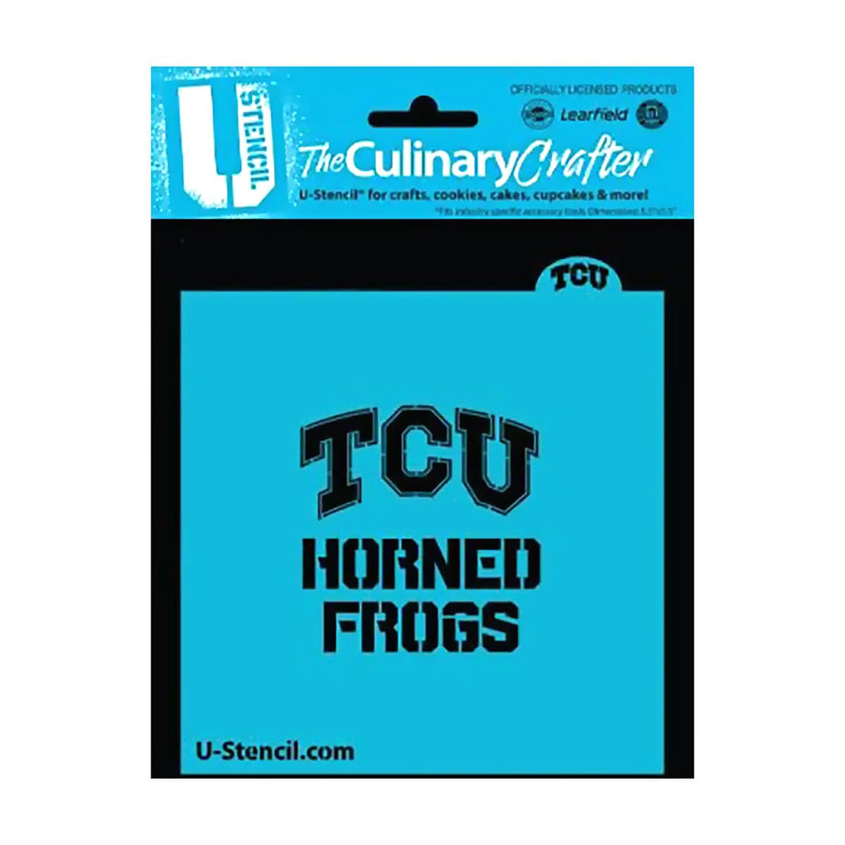 TCU Horned Frogs U-Stencil