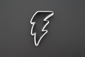 Lightning Bolt Cookie Cutter 3"