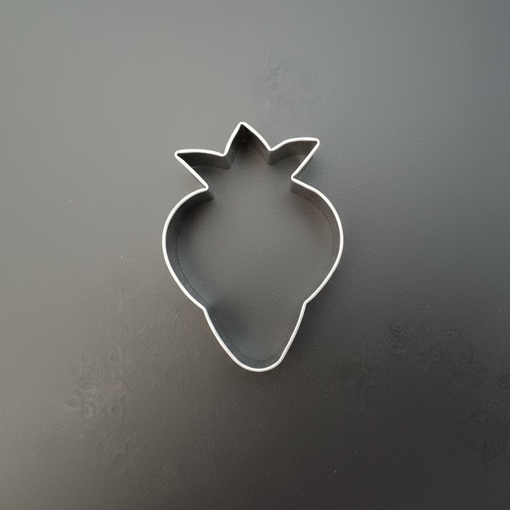 Strawberry Cookie Cutter 2.75"