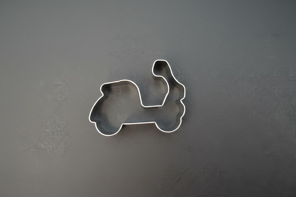 Bike Cookie Cutter 2.25"