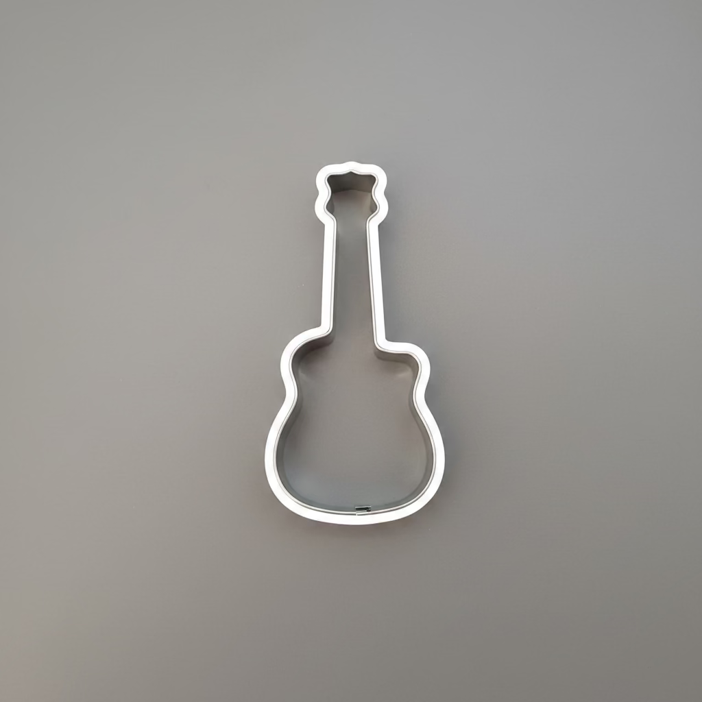 Guitar Cookie Cutter 3"