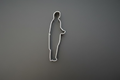 Wedding Groom Cookie Cutter 3.25"