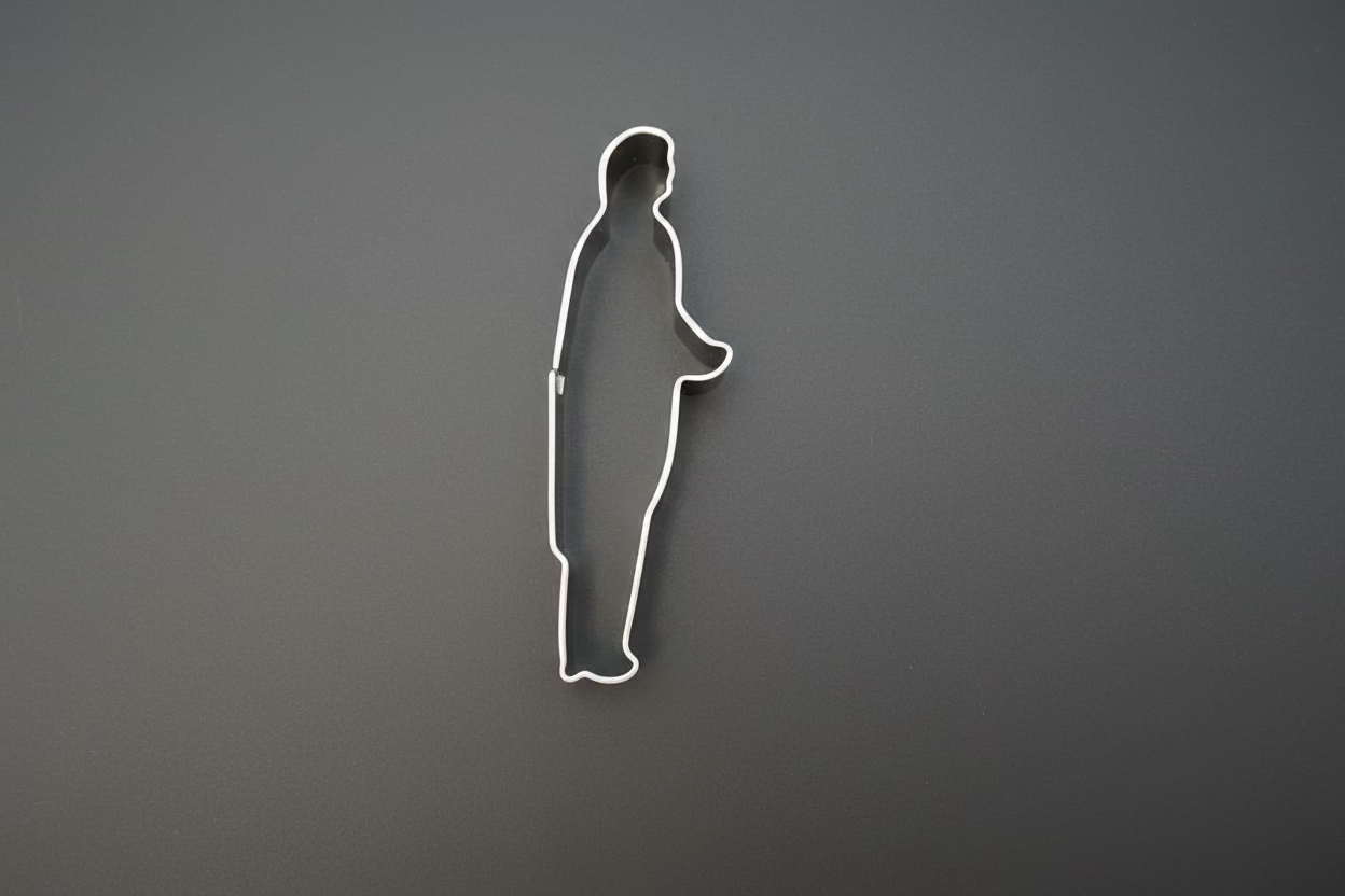 Wedding Groom Cookie Cutter 3.25"