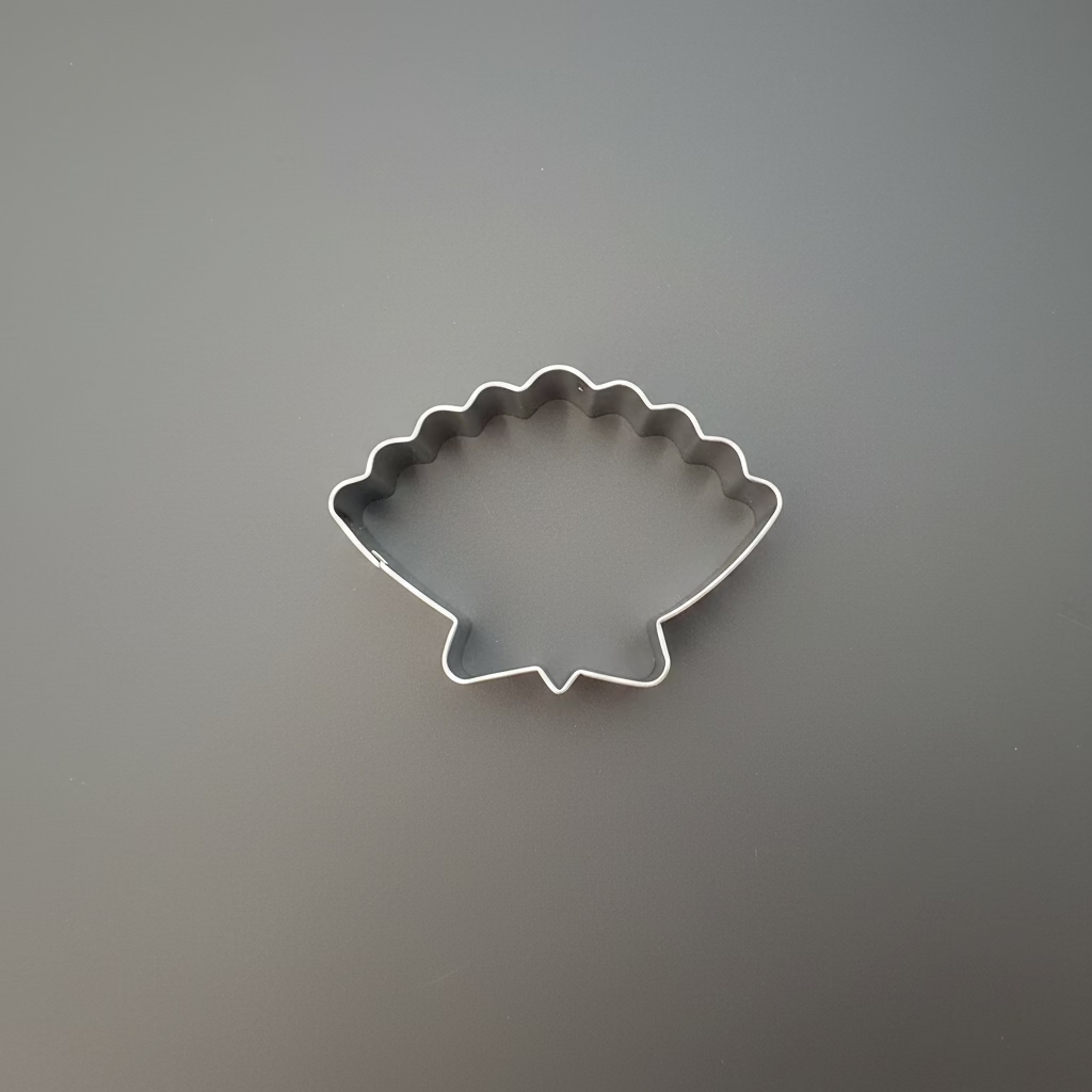 Sea Clam Cookie Cutter 3"