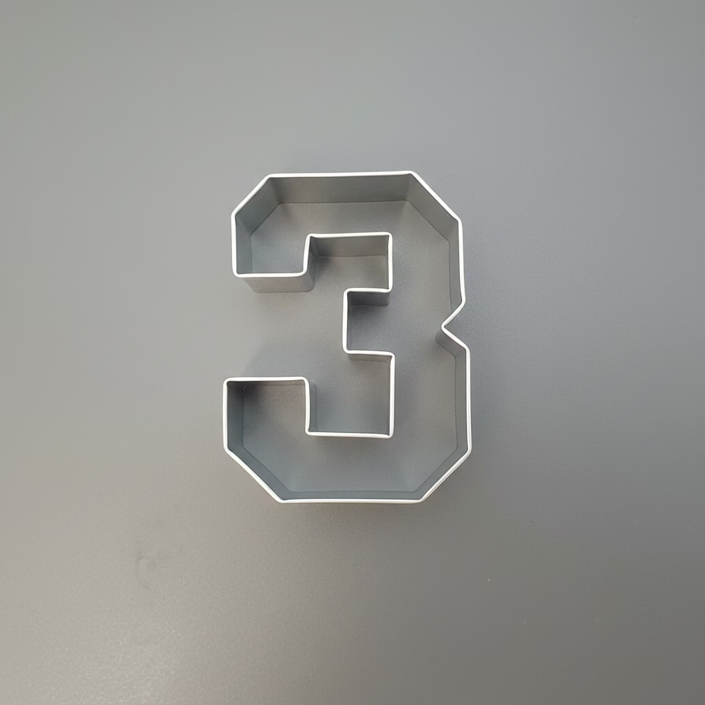 #3 Cookie Cutter 2.75"
